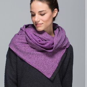 Lululemon Rulu Vinyasa Scarf Purple